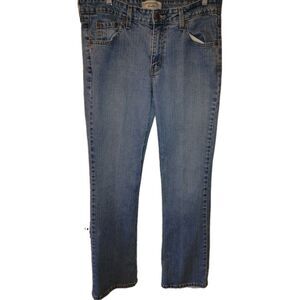 Levi Strauss Misses Stretch Low Rise Boot Cut 12 Long 98% Cotton 1% Spandex